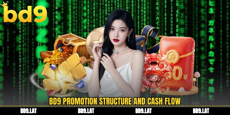 BD9 promotion structure and cash flow